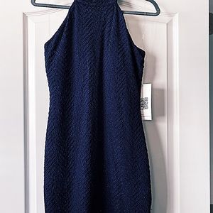 Navy Emerald Sundae Dress